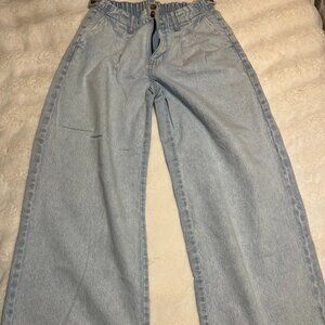 Womens American Eagle Lightwash Flare Jeans